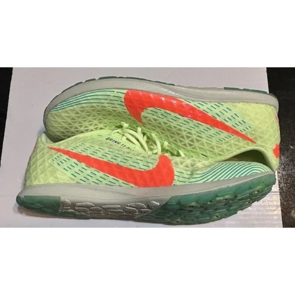 Nike Zoom Rival Waffle 5 XC Barely Volt/Hyper Orange CZ1795-701 UNISEX 13 Sneake